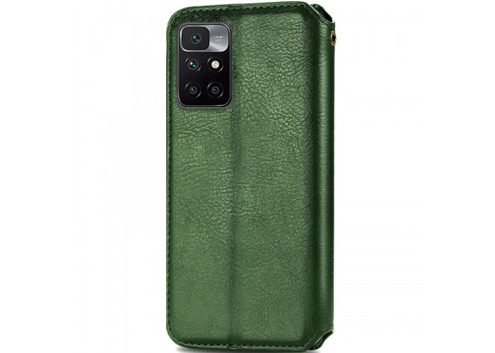 Шкіряний чохол-книжка GETMAN Cubic (PU) для Xiaomi Redmi 10
