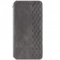 Шкіряний чохол-книжка GETMAN Cubic (PU) для Xiaomi Redmi A7 Pro 4G / Poco C81  Сірий - 00000086681_4