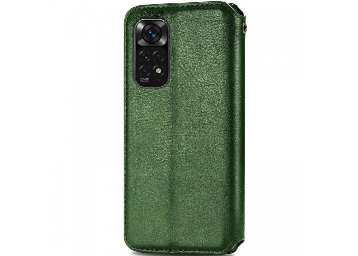 Шкіряний чохол-книжка GETMAN Cubic (PU) для Xiaomi Redmi Note 11 (Global) / Note 11S