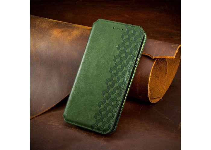 Шкіряний чохол-книжка GETMAN Cubic (PU) для Xiaomi Redmi Note 11 (Global) / Note 11S