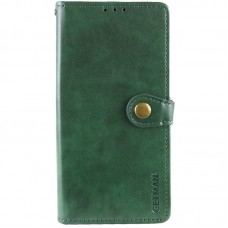 Шкіряний чохол-книжка GETMAN Gallant (PU) для Motorola Moto G05 / E15  Зелений - 00000079006_1