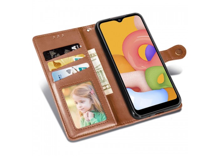 Шкіряний чохол-книжка GETMAN Gallant (PU) для Motorola Moto G05 / E15