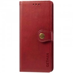 Шкіряний чохол-книжка GETMAN Gallant (PU) для Samsung Galaxy A04e  Червоний - 00000059113_3