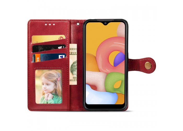 Шкіряний чохол-книжка GETMAN Gallant (PU) для Samsung Galaxy A04e