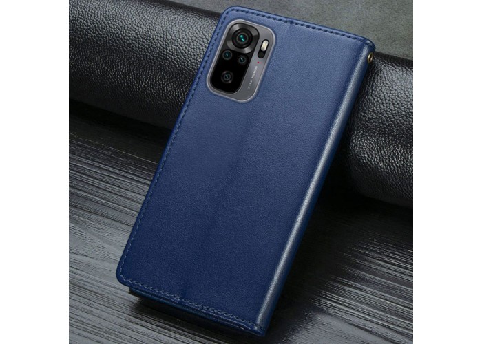 Шкіряний чохол-книжка GETMAN Gallant (PU) для Xiaomi Redmi Note 10 / Note 10s