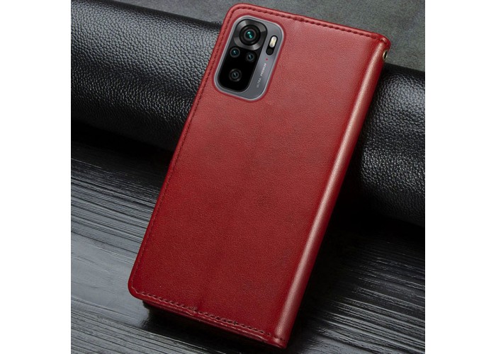 Шкіряний чохол-книжка GETMAN Gallant (PU) для Xiaomi Redmi Note 10 / Note 10s