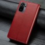 Шкіряний чохол-книжка GETMAN Gallant (PU) для Xiaomi Redmi Note 10 / Note 10s