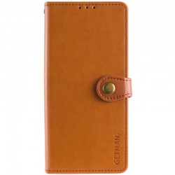 Шкіряний чохол-книжка GETMAN Gallant (PU) для Xiaomi Redmi Note 14 Pro 5G / 14 Pro+  Коричневий - 00000078154_2