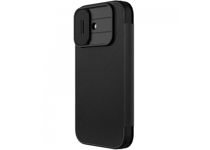 Шкіряний чохол-книжка Nillkin Qin Pro Camshield для Apple iPhone 17 (6.3