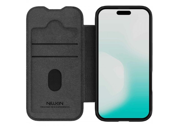 Шкіряний чохол-книжка Nillkin Qin Pro Camshield для Apple iPhone 17 (6.3