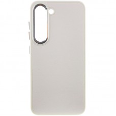 Шкіряний чохол Bonbon Leather Metal Style для Samsung Galaxy S22+  Білий / White - 00000065410_1