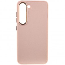 Шкіряний чохол Bonbon Leather Metal Style для Samsung Galaxy S22+  Рожевий / Light pink - 00000065410_4