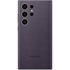 Шкіряний чохол Leather Case (AAA) для Samsung Galaxy S24 Ultra  Purple - 00000073293_5