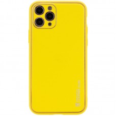 Шкіряний чохол Xshield для Apple iPhone 11 Pro (5.8")  Жовтий / Yellow - 00000038060_1