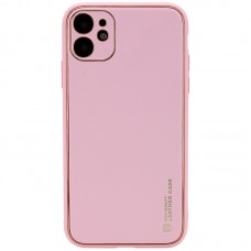 Шкіряний чохол Xshield для Apple iPhone 12 (6.1")  Рожевий / Pink - 00000039913_5