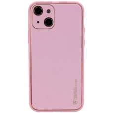 Шкіряний чохол Xshield для Apple iPhone 14 Plus (6.7")  Рожевий / Pink - 00000057269_8