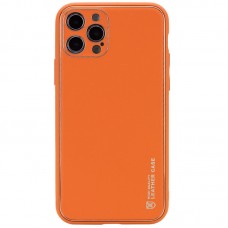 Шкіряний чохол Xshield для Apple iPhone 14 Pro Max (6.7")  Помаранчевий / Apricot - 00000057271_7