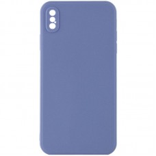 Силіконовий чохол Candy Full Camera для Apple iPhone XS Max (6.5")  Блакитний / Mist blue - 00000043693_4