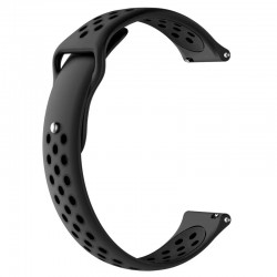 Силіконовий ремінець Active Air для Smart Watch 22mm  Carbon Black / Black - 00000085758_3