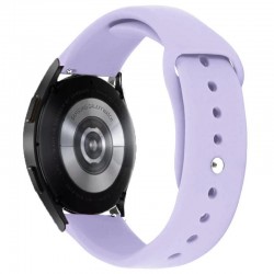 Силіконовий ремінець Sport для Smart Watch 20mm  Бузковий / Dasheen - 00000068670_25