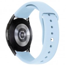 Силіконовий ремінець Sport для Smart Watch 20mm  Блакитний / Light Blue - 00000068670_5