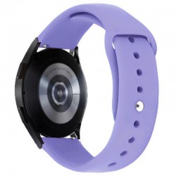 Силіконовий ремінець Sport для Smart Watch 20mm  Бузковий / Light Elegant Purple - 00000068670_3