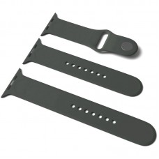 Силіконовий ремінець для Apple Watch Sport Band 42(ser.1-3)/44/45/46/49mm (S/M & M/L) 3pcs  Зелений / Olive - 00000034825_56