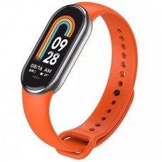 Силіконовий ремінець для Xiaomi Mi Band 8/9/10  Помаранчевий / Orange - 00000065484_5