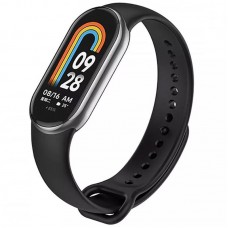 Силіконовий ремінець для Xiaomi Mi Band 8/9/10  Чорний / Black - 00000065484_7