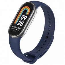 Силіконовий ремінець для Xiaomi Mi Band 8/9/10  Темно-синій / Midnight blue - 00000065484_9