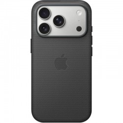 Тканинний чохол TechWoven (AAA) with MagSafe and Animation для Apple iPhone 17 Pro (6.3")  Black - 00000082297_1