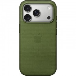 Тканинний чохол TechWoven (AAA) with MagSafe and Animation для Apple iPhone 17 Pro (6.3")  Green - 00000082297_3