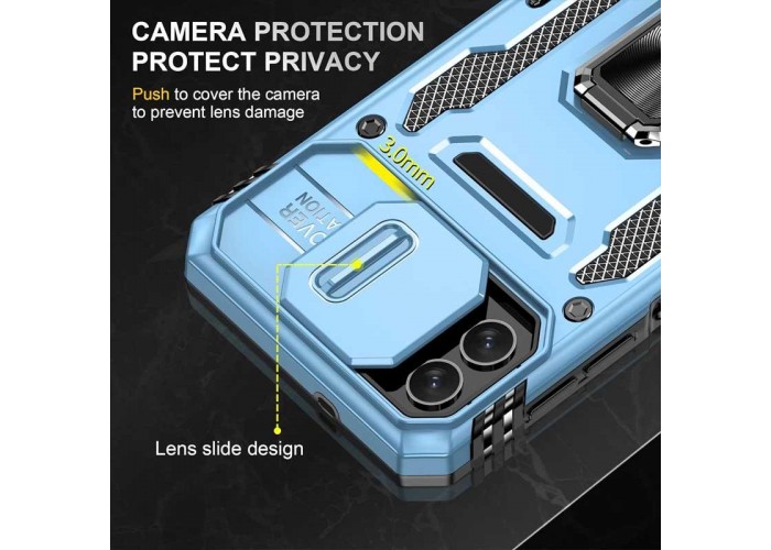Ударостійкий чохол Camshield Army Ring для Samsung Galaxy A07