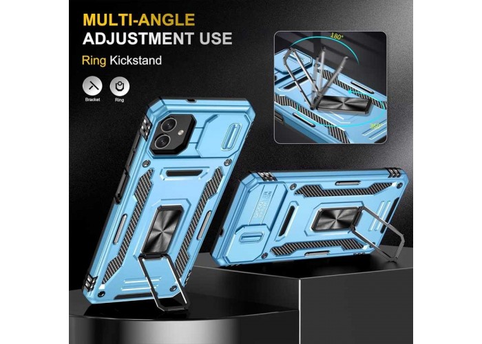 Ударостійкий чохол Camshield Army Ring для Samsung Galaxy A07