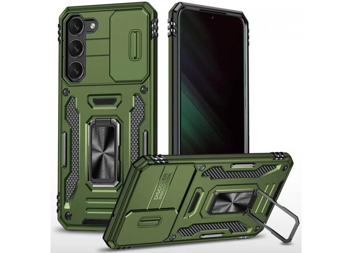 Ударостійкий чохол Camshield Army Ring для Samsung Galaxy S22+