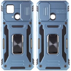 Ударостійкий чохол Camshield Army Ring для Xiaomi Redmi 10C  Блакитний / Light Blue - 00000055561_1