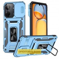Ударостійкий чохол Camshield Army Ring для Xiaomi Redmi 15 (Global)  Блакитний / Light Blue - 00000084011_1
