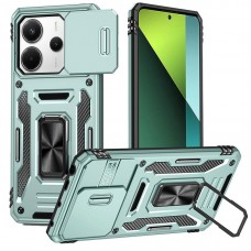 Ударостійкий чохол Camshield Army Ring для Xiaomi Redmi Note 14 4G (Int. version) / 14 5G  Зелений / Light Green - 00000079891_2