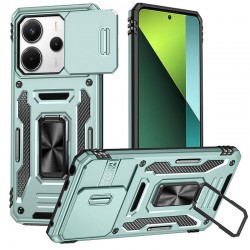 Ударостійкий чохол Camshield Army Ring для Xiaomi Redmi Note 14 4G (Int. version) / 14 5G  Зелений / Light Green - 00000079891_2