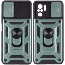 Ударостійкий чохол Camshield Serge Ring для Xiaomi Redmi Note 10 / Note 10s / Poco M5s  Зелений - 00000047755_2