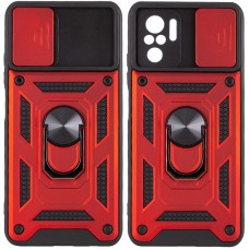 Ударостійкий чохол Camshield Serge Ring для Xiaomi Redmi Note 10 / Note 10s / Poco M5s  Червоний - 00000047755_4