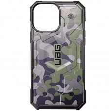 Ударостійкий чохол UAG Pathfinder with MagSafe Camo для Apple iPhone 13 Pro (6.1")  Зелений - 00000057542_1