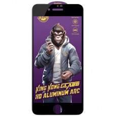 Захисне скло 5D Anti-static Purple (тех.пак) для Apple iPhone 7 / 8 / SE (2020) (4.7")  Чорний - 00000076088_1