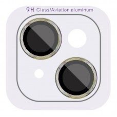 Захисне скло Metal Classic на камеру (у упак.) для Apple iPhone 15 (6.1") / 15 Plus (6.7")  Салатовий / Light Green - 00000065701_12