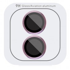 Захисне скло Metal Classic на камеру (у упак.) для Apple iPhone 16 (6.1") / 16 Plus (6.7")  Рожевий / Pink - 00000074639_2