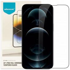 Захисне скло Nillkin (CP+PRO) для Apple iPhone 13 / 13 Pro / 14 / 16e (6.1")  Чорний - 00000049334_2
