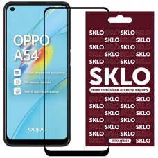 Захисне скло SKLO 3D для Oppo A54 4G / A55 4G  Чорний - 00000049019_1