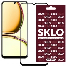 Захисне скло SKLO 3D для Realme C53 / C51 / C61 4G / C63 4G / Note 50 / 60 / 60x  Чорний - 00000071828_1