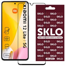 Захисне скло SKLO 3D для Xiaomi 12 Lite  Чорний - 00000057385_1