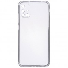 TPU чехол GETMAN Clear 1,0 mm для Samsung Galaxy A71  Бесцветный (прозрачный) (00000038841_1)